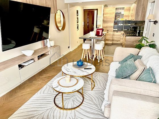 Living room facing the road