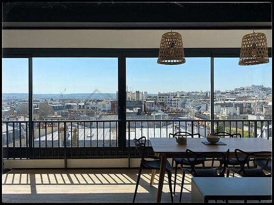 Dining room with double-glazed windows