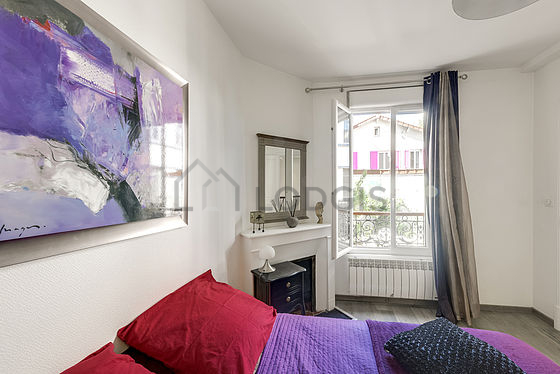 Bedroom with double-glazed windows