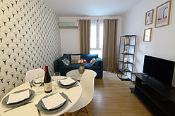 Wohnung Paris 10° - Wohnzimmer