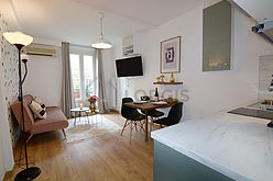 Wohnung Paris 10° - Wohnzimmer
