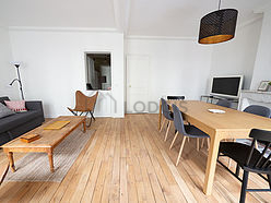 Wohnung Paris 20° - Wohnzimmer