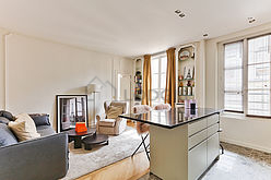 Wohnung Paris 6° - Wohnzimmer