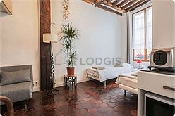 Appartement Paris 3° - Séjour