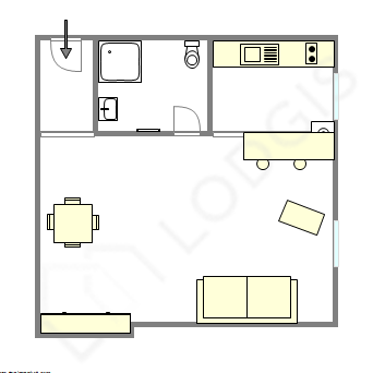 Apartment Paris 5° - Interactive plan