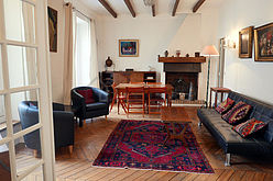 Wohnung Paris 3° - Wohnzimmer