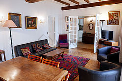 Wohnung Paris 3° - Wohnzimmer