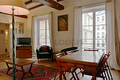 Wohnung Paris 3° - Wohnzimmer