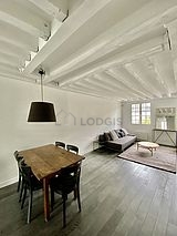 Duplex Paris 9° - Living room