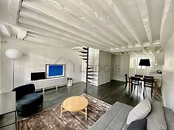 Duplex Paris 9° - Living room