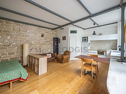 Apartment Paris 20° - Living room