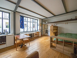 Wohnung Paris 20° - Wohnzimmer