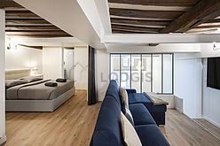 Duplex Paris 5° - Wohnzimmer