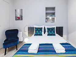 Apartment Paris 2° - Bedroom 