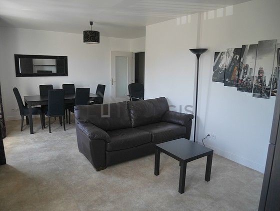 Very bright living room