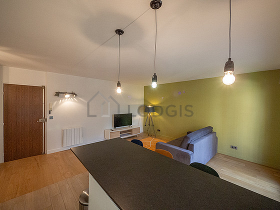 Very bright living room