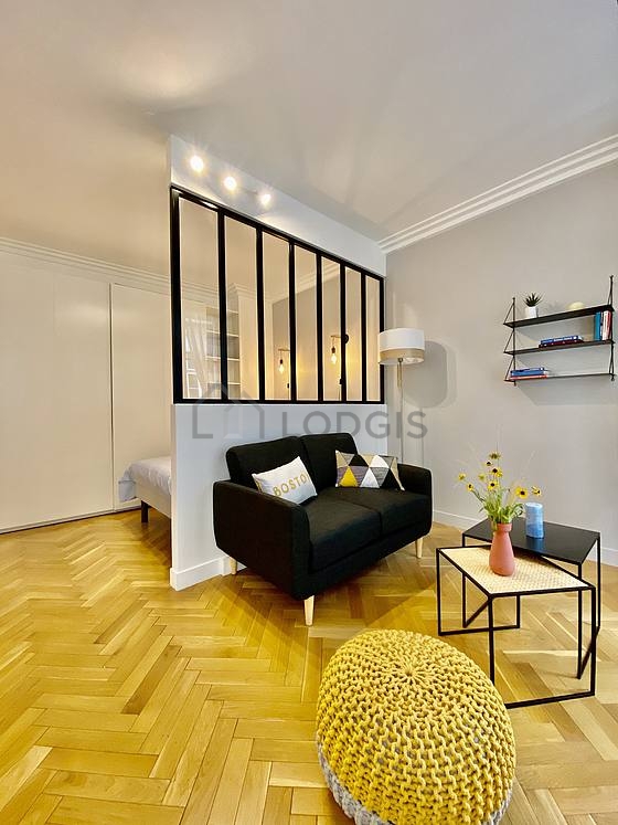 Great, very quiet and very bright sitting room of an apartment in Paris