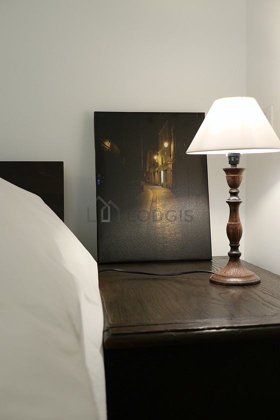 Chambre très calme pour 2 personnes équipée de 1 lit(s) de 160cm