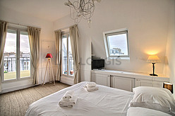 Apartamento París 16° - Dormitorio