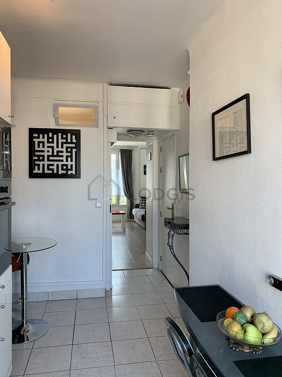 Very bright kitchen with double-glazed windows