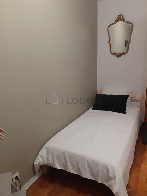 Bedroom with double-glazed windows