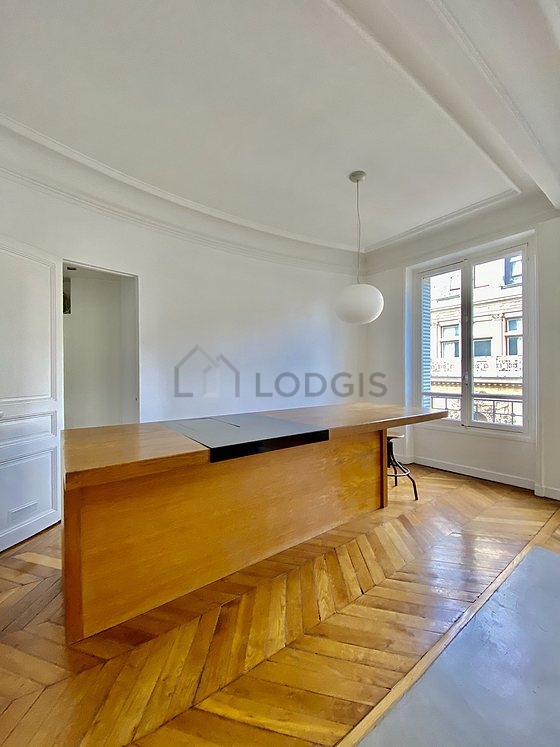 Very quiet living room furnished with 1 sofabed(s) of 180cm, sofa, closet, cupboard