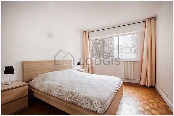 Bedroom facing the road