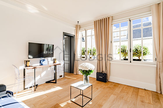 Magnifique séjour très calme et très lumineux d'un appartement à Paris