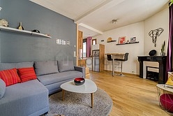 Wohnung Paris 18° - Wohnzimmer