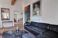 Apartment Paris 16° - Living room