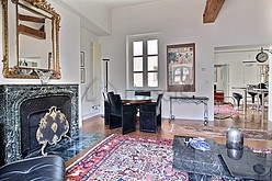 Wohnung Paris 16° - Wohnzimmer