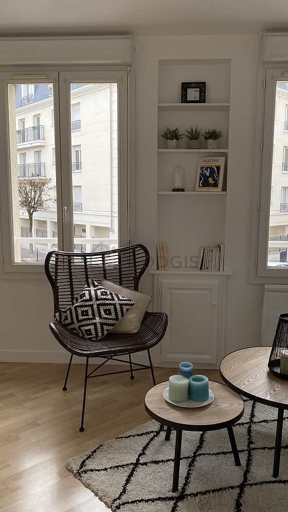 Living room with double-glazed windows