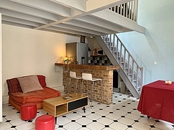 Duplex Puteaux - Wohnzimmer