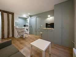 Wohnung Paris 18° - Wohnzimmer