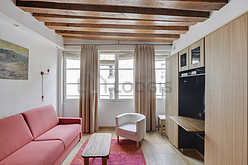Wohnung Paris 5° - Wohnzimmer