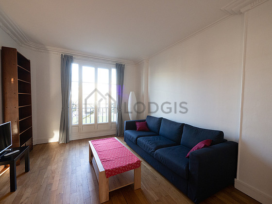 Living room with double-glazed windows