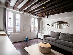 Wohnung Paris 4° - Wohnzimmer