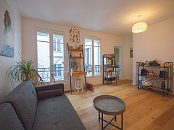 Wohnung Paris 18° - Wohnzimmer