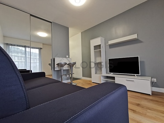 Very bright living room