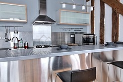 Appartement Paris 2° - Cuisine