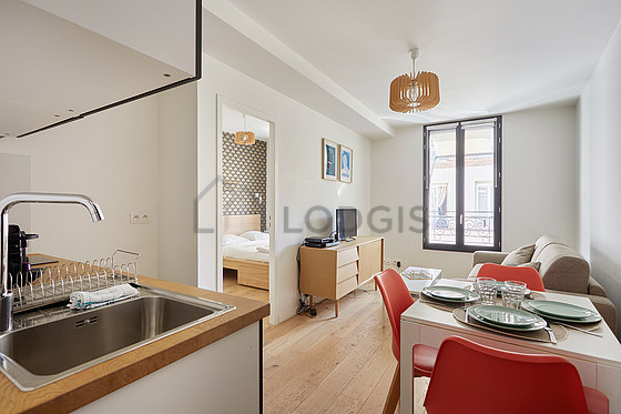 Very bright living room