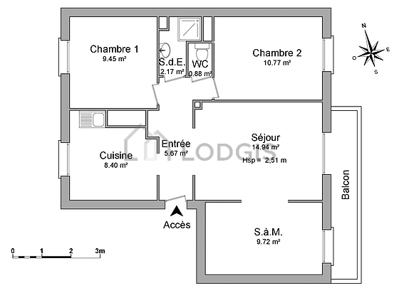 Apartment Lyon 8° - 