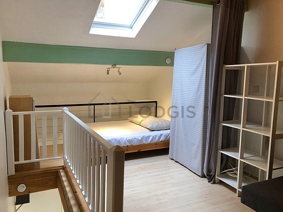 Bedroom with windows