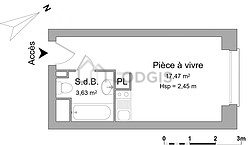 Apartamento Lyon 3°