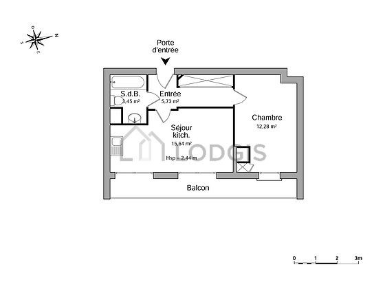 Apartamento Lyon 3° - 