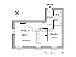 アパルトマン Lyon 8°