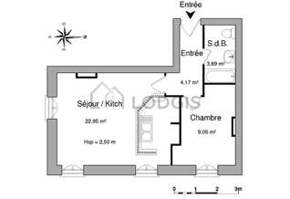 Lyon 1 dormitorio Apartamento