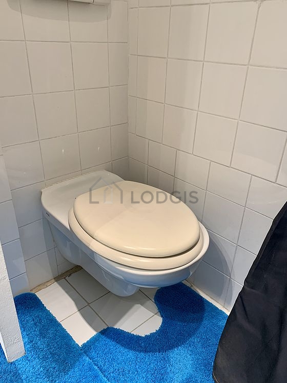 Toilets separated from the bathroom