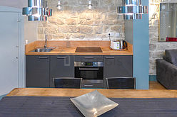 Appartement Paris 4° - Cuisine