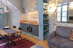 Appartement Paris 4° - Séjour